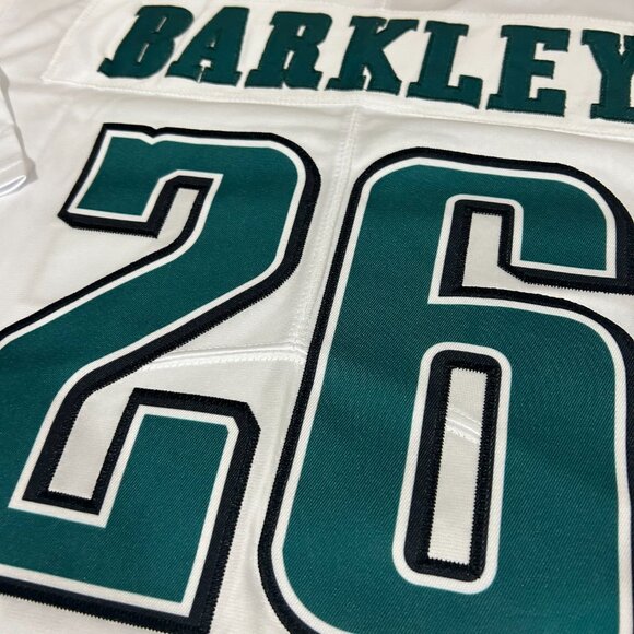 Men's Philadelphia Eagles Jersey Saquon Barkley #26 Limited Alternate Jersey - Picture 1 of 6